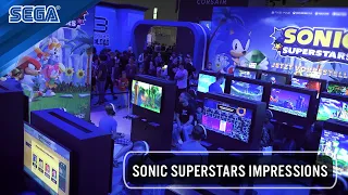 Sonic Superstars Players' Reactions | gamescom 2023