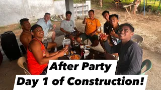 DAY 1 HOUSE BUILD IN THE PROVINCE 🇵🇭 | 2ND BREEDING PEN COMPLETE | CHECKING OUT OUR PROPERTY