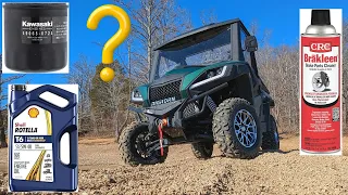 Service BigHorn 550 EFI UTV Side by Side - Step by Step with Details