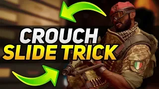 HOW TO CROUCH SLIDE TRICK ON CONSOLE - Rainbow Six Siege