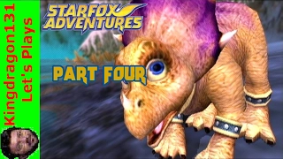Star Fox Adventures part 4: Tricky (facecam + commentary) all cutscenes bosses arwing area 6