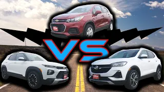 2021 Chevy Trailblazer vs 2021 Chevy Trax vs 2021 Buick Encore GX | Best GM small SUV?