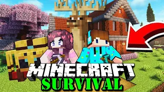 AKHIRNYA RUMAH BARU DAN RANSEL BARU YANG BERACUN !! Minecraft Survival Bucin S2 [#4]