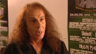 Interview With Ronnie James Dio In Belgium, August 2005