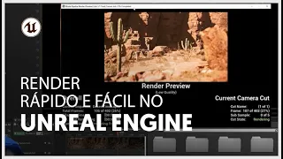 3 Formas Rápidas de Renderizar seu Projeto no Unreal Engine | Introdução ao VFX no Unreal