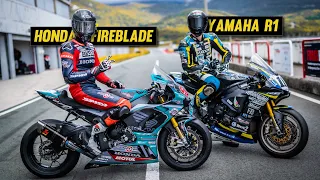 Yamaha R1 vs. Honda Fireblade (2020)