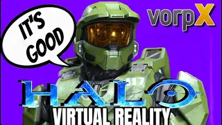 Playing Halo Combat Evolved in VR thanks to VorpX