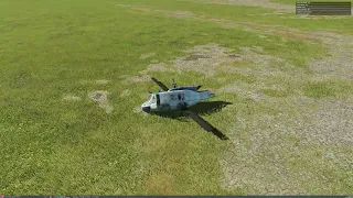 DCS World vs MSFS Helicopter Auto-Rotation emergency landings. And the winner is GRAVITY!