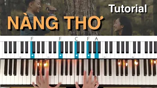 [Hướng Dẫn Piano] NÀNG THƠ - Hoàng Dũng | Đệm Hát Cơ Bản #6