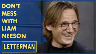 Liam Neeson Has A Particular Set Of Skills | Letterman