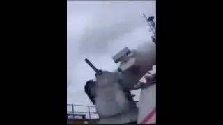 Phalanx ciws  locks a civillian airliner (credits to fear james)