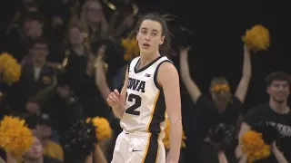 Caitlin Clark continues her perfect run against Nebraska, dropping 38 points in Iowa's win