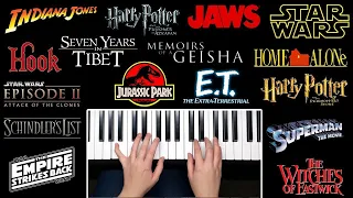 The ULTIMATE John Williams Movie MASHUP / MEDLEY || PIANO COVER