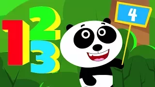 动物学习至计数 | 数韵| 孩子们的歌 | Animals Learn To Count | Kids Song | Animal Rhyme | Number Song For Kids