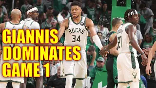 Giannis DOMINATES Celtics! Are the Celtics IN TROUBLE? | Bucks vs Celtics Film Study