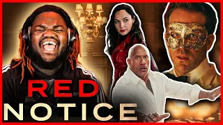 This movie is a HILARIOUS - *RED NOTICE* Movie Reaction! (FIRST TIME WATCHING)