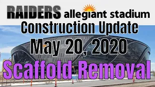 Las Vegas Raiders Allegiant Stadium Construction Update 05 20 2020