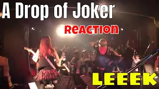 A DROP OF JOKER - LEEEK REACTION | MIYAKO OF LOVEBITES | DRUMMER REACTS