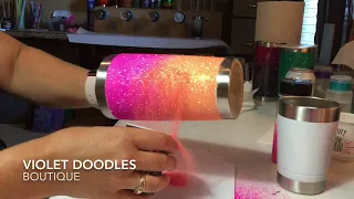 Perfect Glitter Ombre- Stainless Tumblers