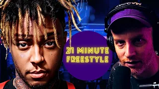 How To Freestyle Rap Like Juice Wrld 21 Minute Freestyle