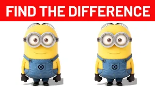 Minions # 2 | 🔎 SPOT THE DIFFERENCE 🔎 movie puzzle | FOR ONLY TRUE GENIUS | 100% FAIL