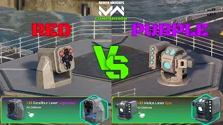 Helios Laser VS Excalibur Laser | Lasers Air Defense/CIWS Comparison | Modern Warships