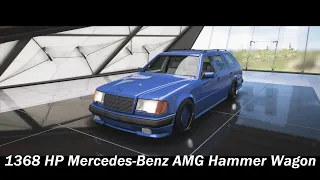 How Fast Will It Go? 1987 Mercedes-Benz AMG Hammer Wagon (Forza Horizon 5)