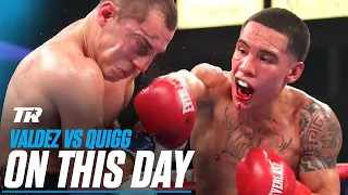 Oscar Valdez Battles Through Broken Jaw Vs Scott Quigg | MARCH 10, 2018