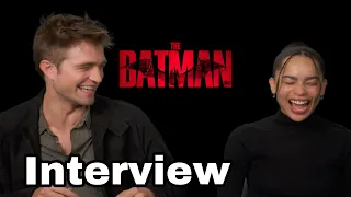 Why Robert Pattinson can't ask friends for favors anymore! Zoë Kravitz THE BATMAN (FUN) INTERVIEW!