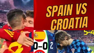 Spain vs Croatia Extended Football Highlights | Euro 2023 Nations League Final.