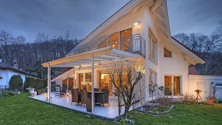 Traumhafte Villa mit Seeblick am Wörthsee, Immobilienfilm, Immobilienvideo, Video über Villa am See