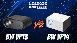 Blitzwolf VP13 vs VP14 - Qual o MELHOR Projetor FHD?