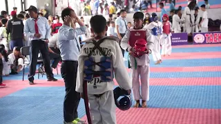 Knockout By little boy in 10 Second after Start Fight || Taekwondo Fight ||Team Nuwakot