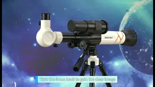 Toy Astronomical Telescope For Children :  Astronomy Kids Space Zoom Educational Toys