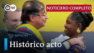 DW Noticias del 7 de agosto: Petro asume como presidente de Colombia [Noticiero completo]