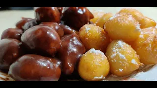 2 Ingredient INSTANT DONUTS BITES ! Instant Donuts ! How To Make Donuts ! Easy Donut Recipe !Timbits