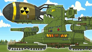 Biography of the Tank Hybrid of the USSR - Cartoons about tanks Tank mini games