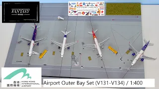 FantasyWings Hong Kong Airport Outer Bay Gate Set 1:400 Scale Model - Review