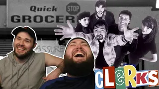 CLERKS (1994) TWIN BROTHERS FIRST TIME WATCHING MOVIE REACTION!