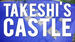 Takeshi's Castle Skipping Stones in Minecraft