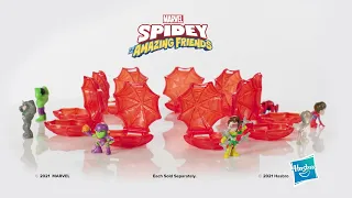 HAS F1491 SPIDEY AND FRIENDS WEBS UP MINIS