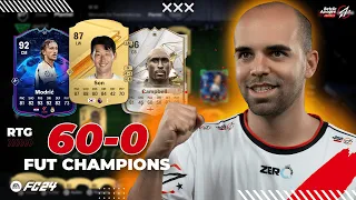 CONSEGUIMOS O 60-0 NO FUT CHAMPIONS e TIRÁMOS TRIPLE THREAT nas RECOMPENSAS!!