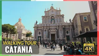 What to do and see in CATANIA, Sicily, Italy [Walking tour in 4k UHD]