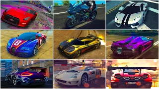 Asphalt 8, Multiplayer, Nissan GTR, VW W12, Ninja H2R, Aventador, Bugatti, One:1, Agera, Hommage...