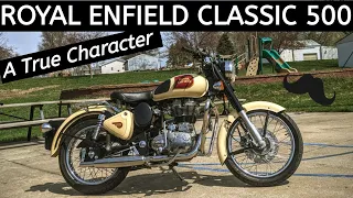 Handsome Royal Enfield Classic 500 - Loads of Fun - Wahoo!