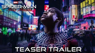 SPIDER-MAN: MILES MORALES (2022) Movie Teaser Trailer | RJ Cyler | Netfix Concept Version