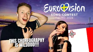 FIRST REACTION TO MALTA EUROVISION 2024 (Sarah Bonnici - Loop)