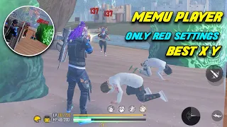 Memu Player only Red Number Settings | Memu Player Free Fire Headshot Sensitivity Settings 2022