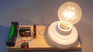 100% Wireless Free Energy Generator Self Running by Magnet With Light Bulb 220v