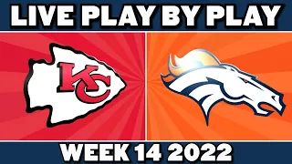 Chiefs vs Broncos Live Play by Play & Reaction